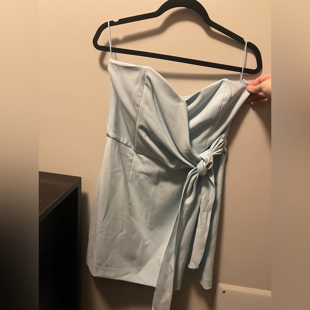 Light Blue French Connection Cocktail Dress
